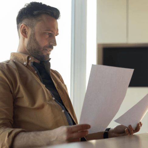 A client uploads files on a secure portal for Portuguese Translation Service in Miami, supporting businesses and individuals.